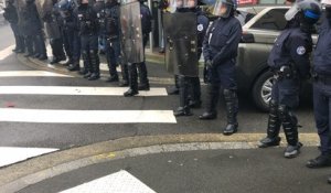 Rassemblement contre la venue de Marine Le Pen