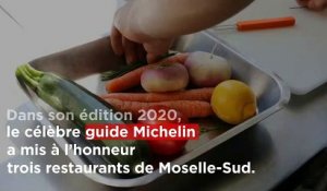 Les Trois restaurant récompensés par le Michelin en Moselle-Sud