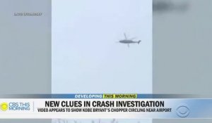 Vraie vidéo du crash de l'hélicoptère de Kobe Bryant à Los Angeles