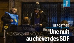 Des bénévoles arpentent les rues de Paris à la rencontre des SDF