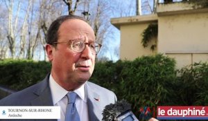 Ardèche : François Hollande partage son expérience de président avec les jeunes