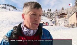 Hautes-Alpes : une station de ski fantôme