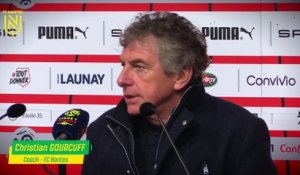Rennes - FC Nantes : la réaction des entraîneurs
