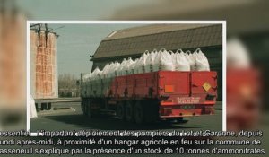 Nitrate d'ammonium et risque d'explosion - l'incendie de Casseneuil en Lot-et-Garonne réveille les v