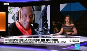 Un tribunal de Conakry condamne un influent journaliste guinéen à une amende équivalant à 420 euros pour "offense" au président Alpha Condé et ordonne sa mise en liberté après presque trois mois de prison.