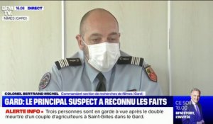 Double meurtre dans le Gard: "L'auteur fait partie par alliance de la famille des victimes" (gendarmerie)