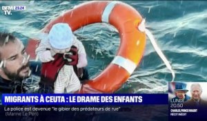 1500 enfants migrants ont rejoint Ceuta par la mer depuis lundi, selon le ministère de l'Intérieur espagnol