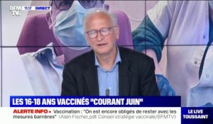 Alain Fischer estime que la vaccination des 16-18 ans "sera faisable" courant juin