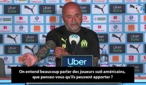 Mercato OM : Sampaoli commente les pistes sud-américaines