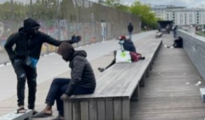 Crack à Paris : Stalindrad désertée par les toxicomanes, déplacés au jardin d'Eole