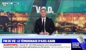 "Cette fin annoncée n'est pas vraiment tragique parce que j'ai bien vécu", témoigne Axel Kahn - 21/05