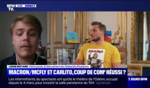 Emmanuel Macron sur YouTube: pour Louis Boyard, c'est "un premier pas vers les jeunes" mais aussi une "stratégie électorale"
