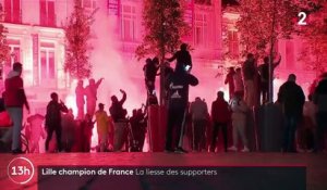 Football : Lille sacré champion de Ligue 1, les supporters se rassemblent par milliers