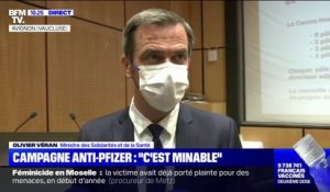 "C'est minable": Olivier Véran réagit à la campagne de dénigrement du vaccin Pfizer