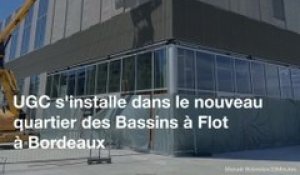Bordeaux : Plongée dans le chantier du nouveau cinéma UGC des Bassins à Flot