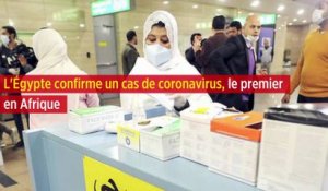 L'Égypte confirme un cas de coronavirus, le premier en Afrique