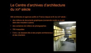 Anticiper les risques d’un chantier,  travaux en site occupé au Centre d’archives d’architecture du XXe siècle