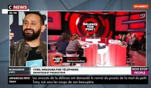 EXCLU - Cyril Hanouna dans "Morandini Live" ferme la porte "pour l'instant" à sa candidature à la Présidentielle en 2022 face à Emmanuel Macron et Marine Le Pen