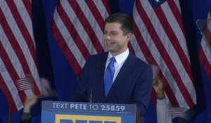 "Nous sommes là pour rester" assure Pete Buttigieg après une primaire serrée dans le New Hampshire