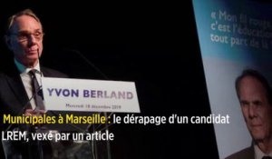 Municipales à Marseille : le dérapage d'un candidat LREM, vexé par un article