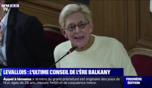 Les adieux d'Isabelle Balkany lors de son dernier conseil municipal à Levallois-Perret