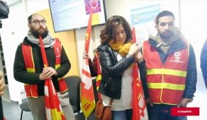 Savoie : le personnel hospitalier manifeste et s'invite à l'Agence régionale de santé