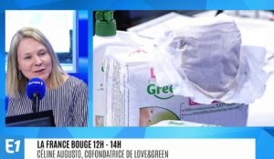 La France bouge : Céline Augusto cofondatrice de Love&Green spécialiste des produits d’hygiène et des couches pour bébés écologiques