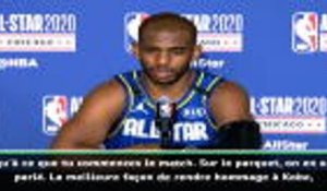 All-Star Game - Paul : "La meilleure façon de rendre hommage à Kobe était de jouer"