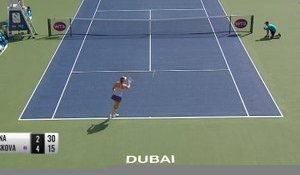 Dubaï - Rybakina sort Pliskova