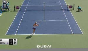 Dubaï - Rybakina sort Pliskova