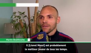 Barça - Braithwaite : "Messi, le meilleur joueur de tous les temps"