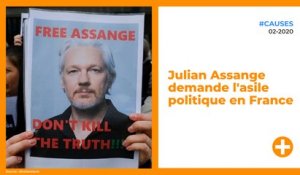 Julian Assange demande l'asile politique en France