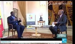 [Archive] Macky Sall sur France24 : "Mon prédécesseur a voulu un 3e mandat, il y a eu des morts "