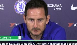 27e j. - Lampard : "Je ressens toujours la pression"