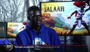 Lual Mayen, le jeune soudanais qui cartonne avec son jeu vidéo "Salaam" qui vous plonge dans le quotidien d'un réfugié