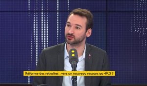 Réforme des retraites : "Si Emmanuel Macron utilise le 49.3, c'est terminé pour lui pour 2022", affirme Ugo Bernalicis, député LFI
