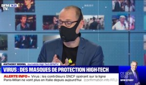 Coronavirus : des masques de protection high-tech pour se protéger