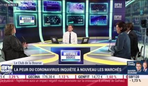 Le Club de la Bourse: La peur de coronavirus inquiète à nouveau les marchés - 25/02