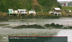 Saint-Brieuc : le combat des habitants pour sauver leur plage