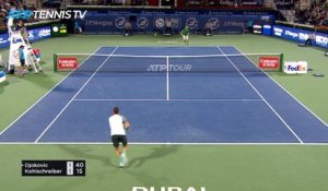 Dubaï - Djokovic se qualifie pour les quarts !