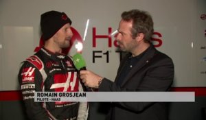 Grosjean : "On a un gros programme de tests"