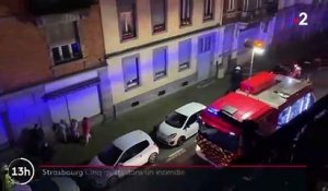 Strasbourg : cinq morts dans un incendie