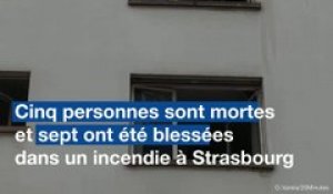 Strasbourg : Cinq morts et sept blessés dans un incendie, une enquête ouverte