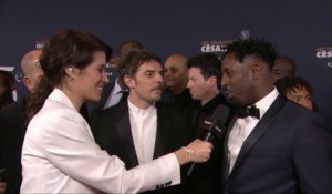 L'équipe du film Les Misérables très heureuse d'être sur le tapis rouge - César 2020