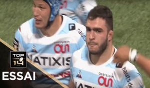 TOP 14 - Essai Teddy BAUBIGNY (R92) - Racing 92 - La Rochelle - J17 - Saison 2019/2020