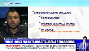 Coronavirus: une mère et ses deux enfants hospitalisés à Strasbourg