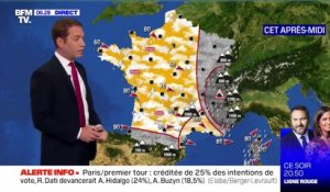 Du vent et de la pluie sur une majeure partie du pays ce lundi