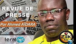 ZikFM - Revue de presse Ahmed AIDARA du Lundi 02 Mars 2020