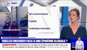 Coronavirus: 257 cas confirmés en France, soit 45 nouveaux cas depuis le dernier bilan