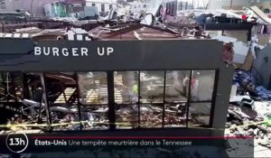 États-Unis : une tornade frappe le Tennessee